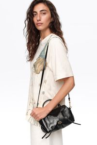 Bolso Lolita mini piel negro
