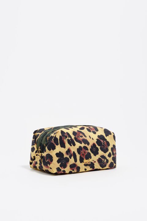 Neceser Mediano Women'secret Mr. Rabbit - Nylon Estampado, Diseño Contraste - Para Mujer, Práctico Y Bonito