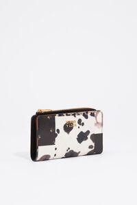 Chocolate patchwork compact purse