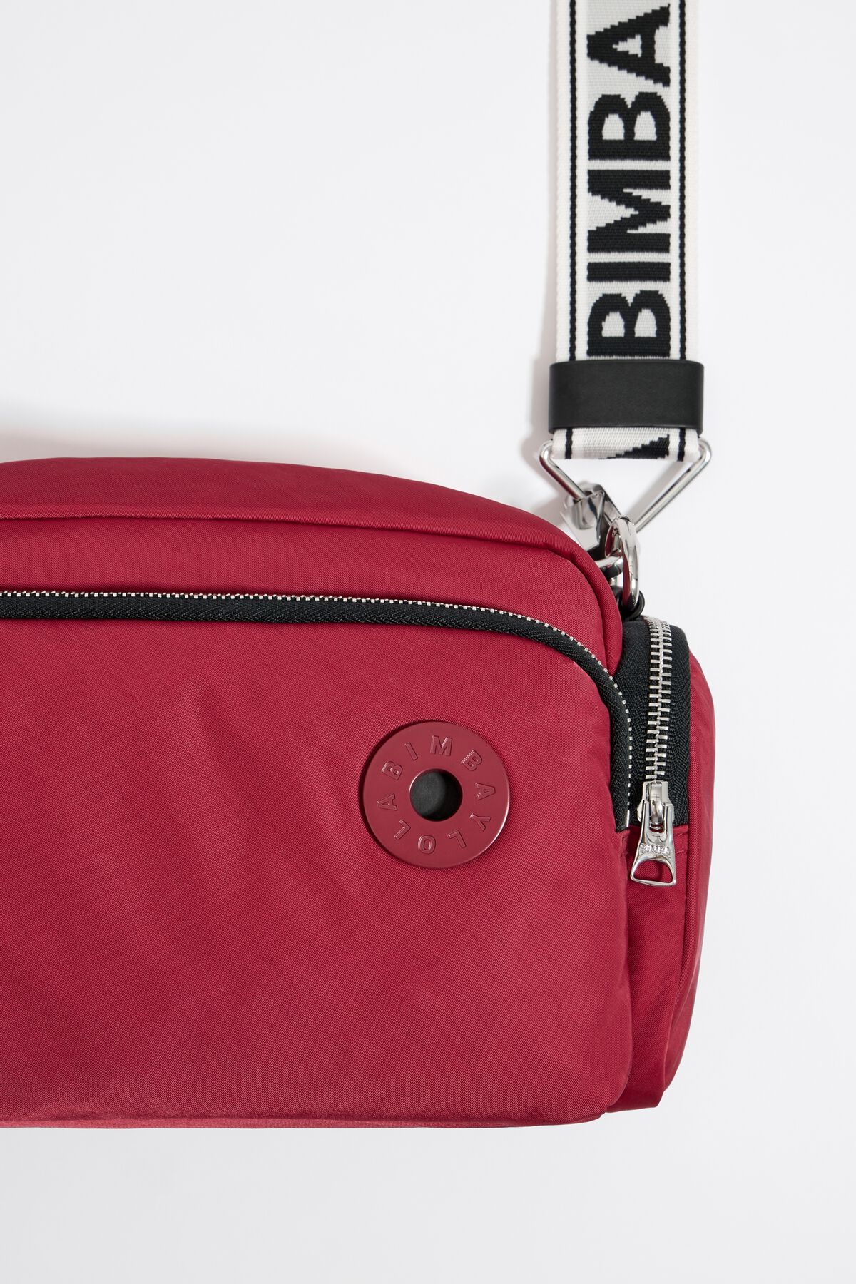 Cloth crossbody bag Bimba y Lola Red in Cloth - 23338509