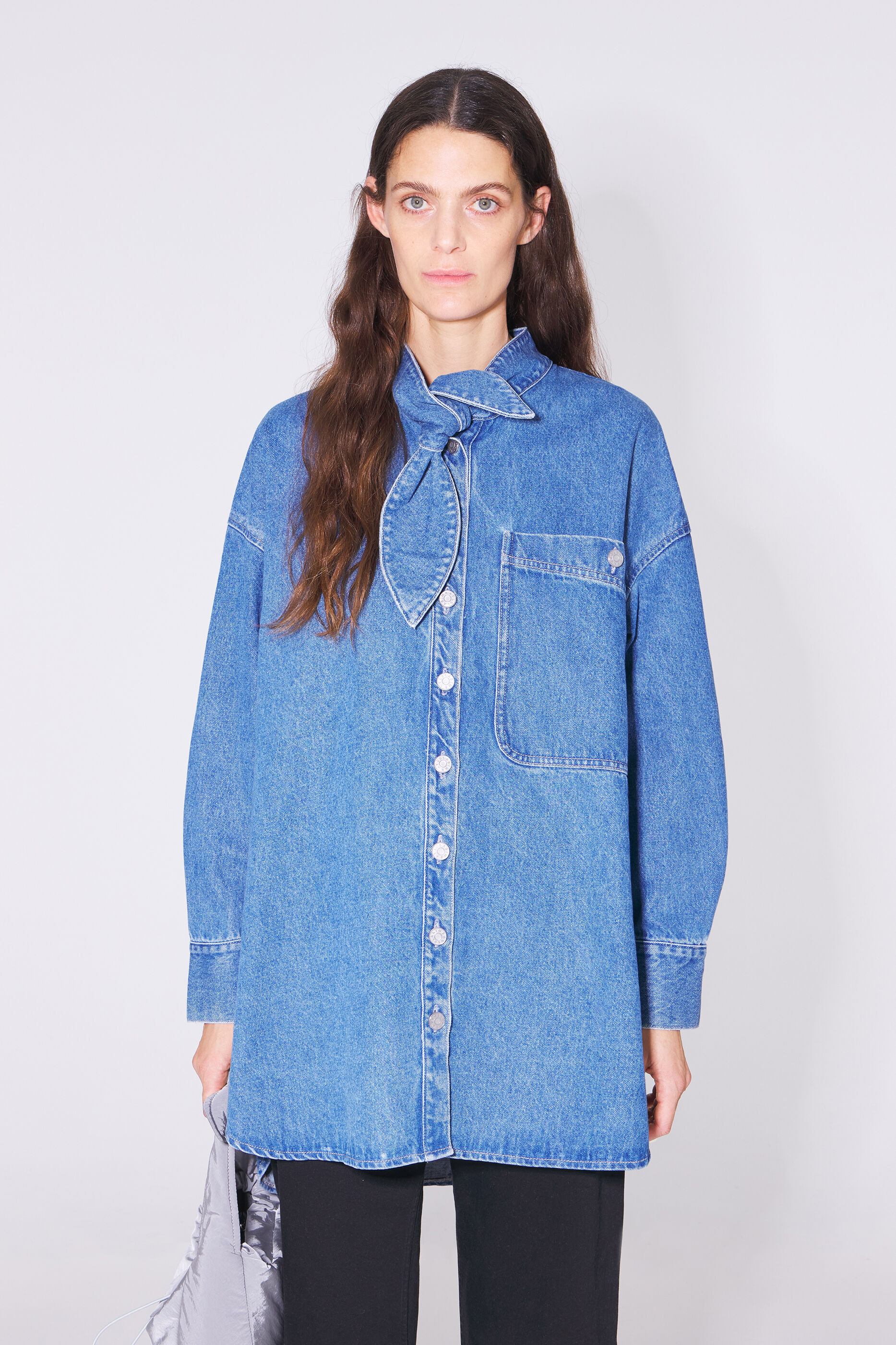diesel womens denim shirt