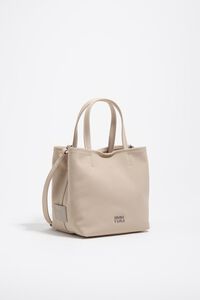 Medium sand shopper bag