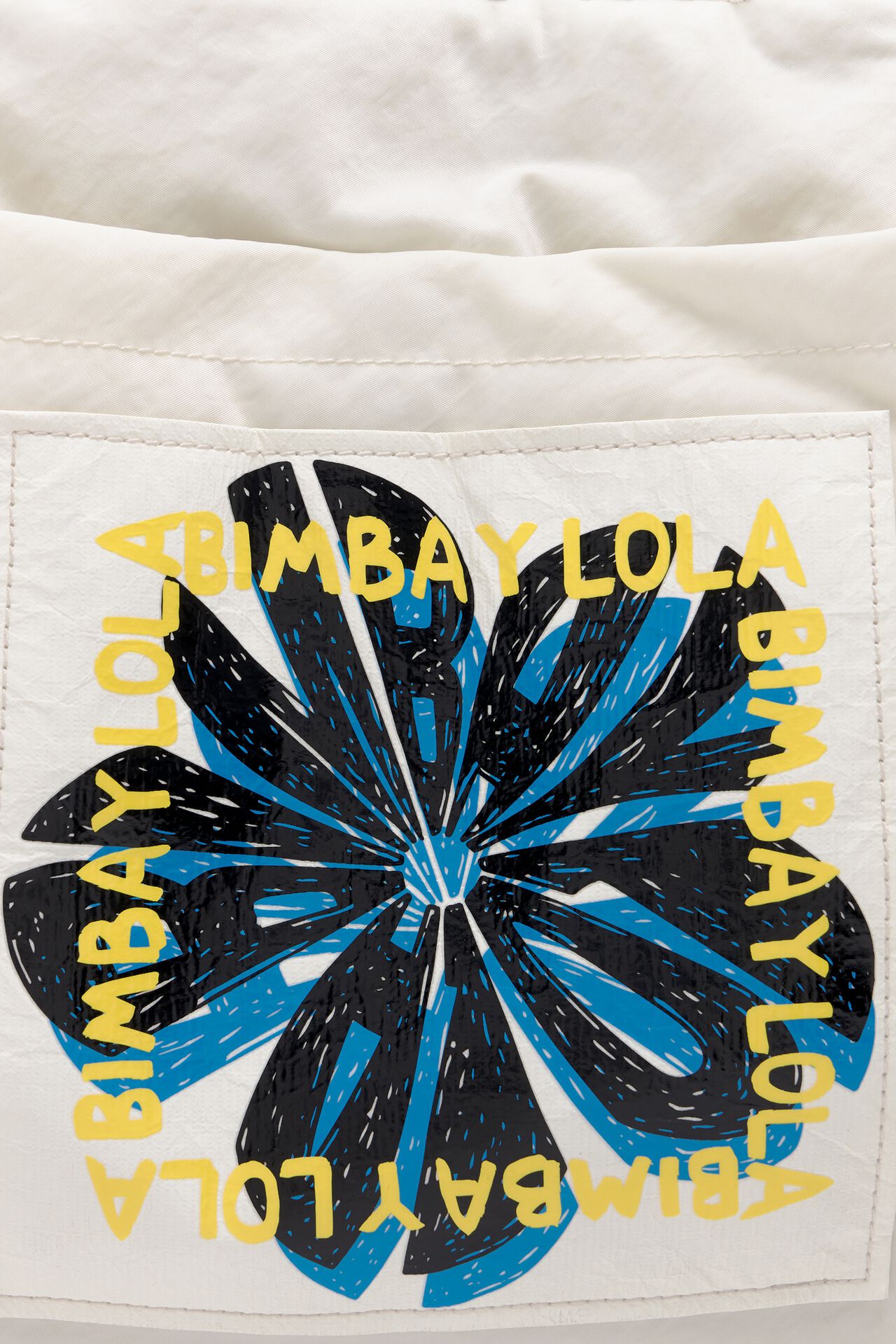 Bimba Y Lola PRINT BUCKET - Handbag - fish white/silver-coloured 