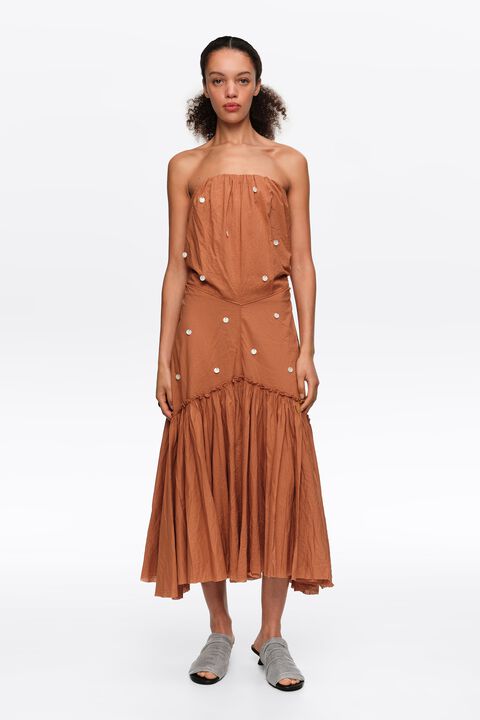 old navy brown sweater dress Nookie Savannah Midi Dress - Toffee main image 0