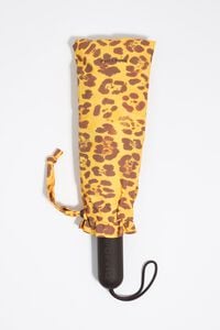 Parasol nadruk panterka ż&oacute;łty