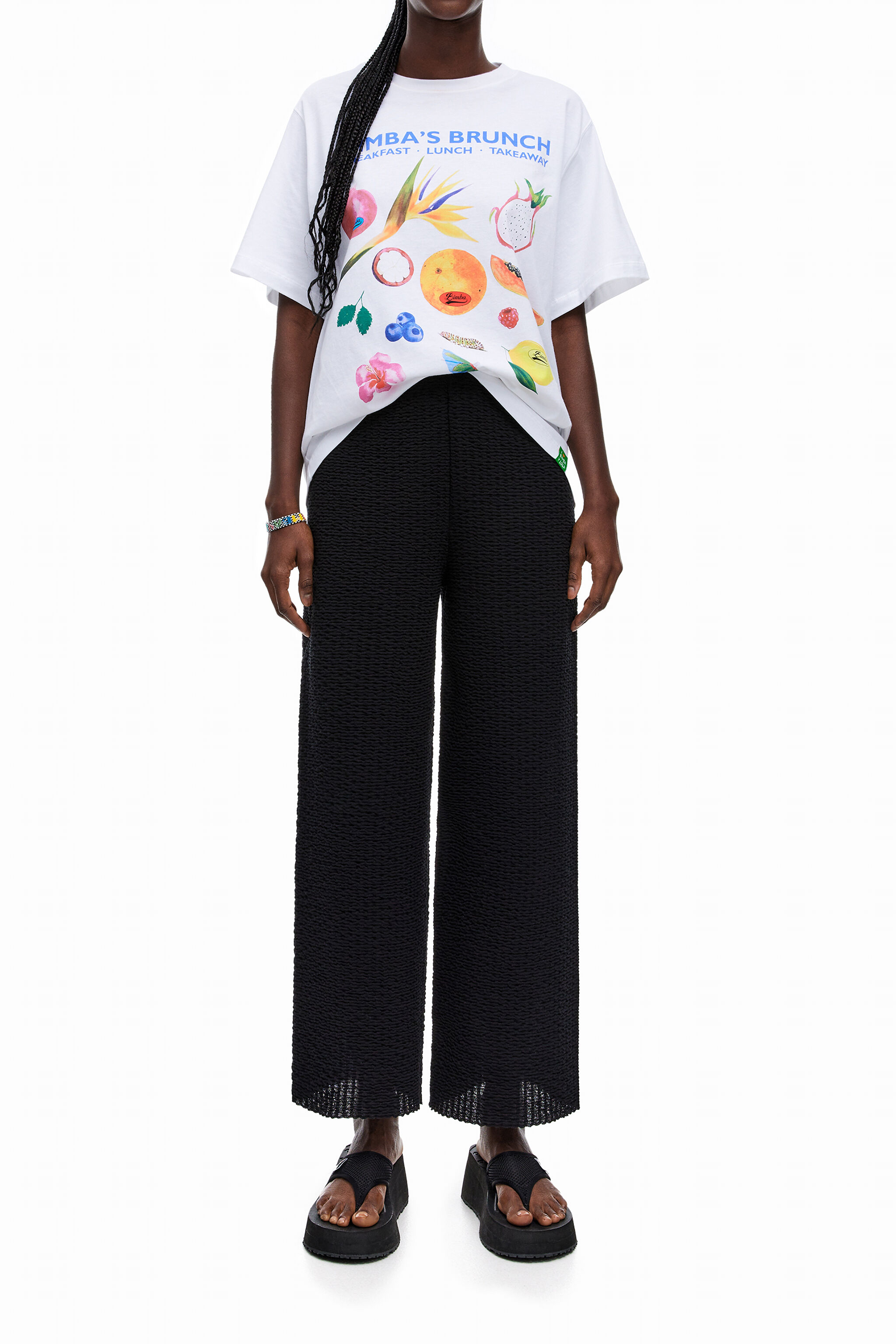 Pantalón punto negro
