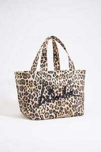 Bolsa shopper XL Leopard natural