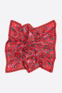 Sjaaltje paisley rood