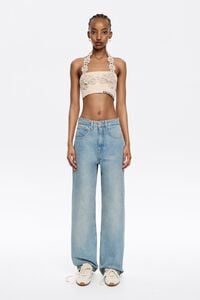 WIDE LEG - Vaquero azul claro