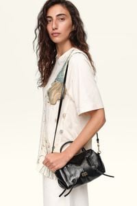 Bolso Lolita mini piel negro