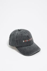 Gorra algodón lavada negra