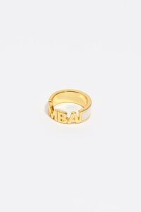 Ivory logo ring