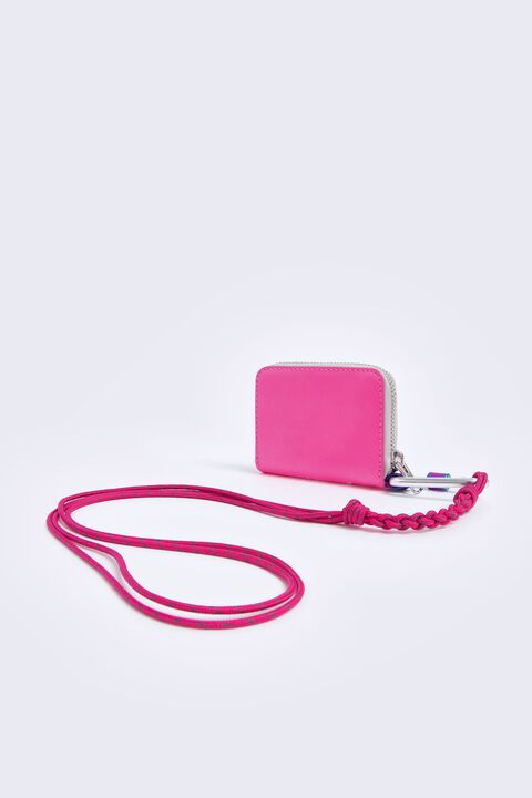 Pink Leather Purse