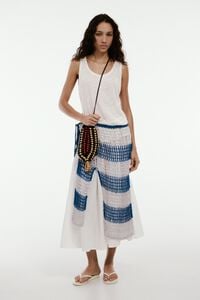 Pareo ratlles crochet