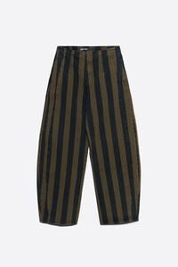BARREL - Pantal&oacute;n denim raias caqui