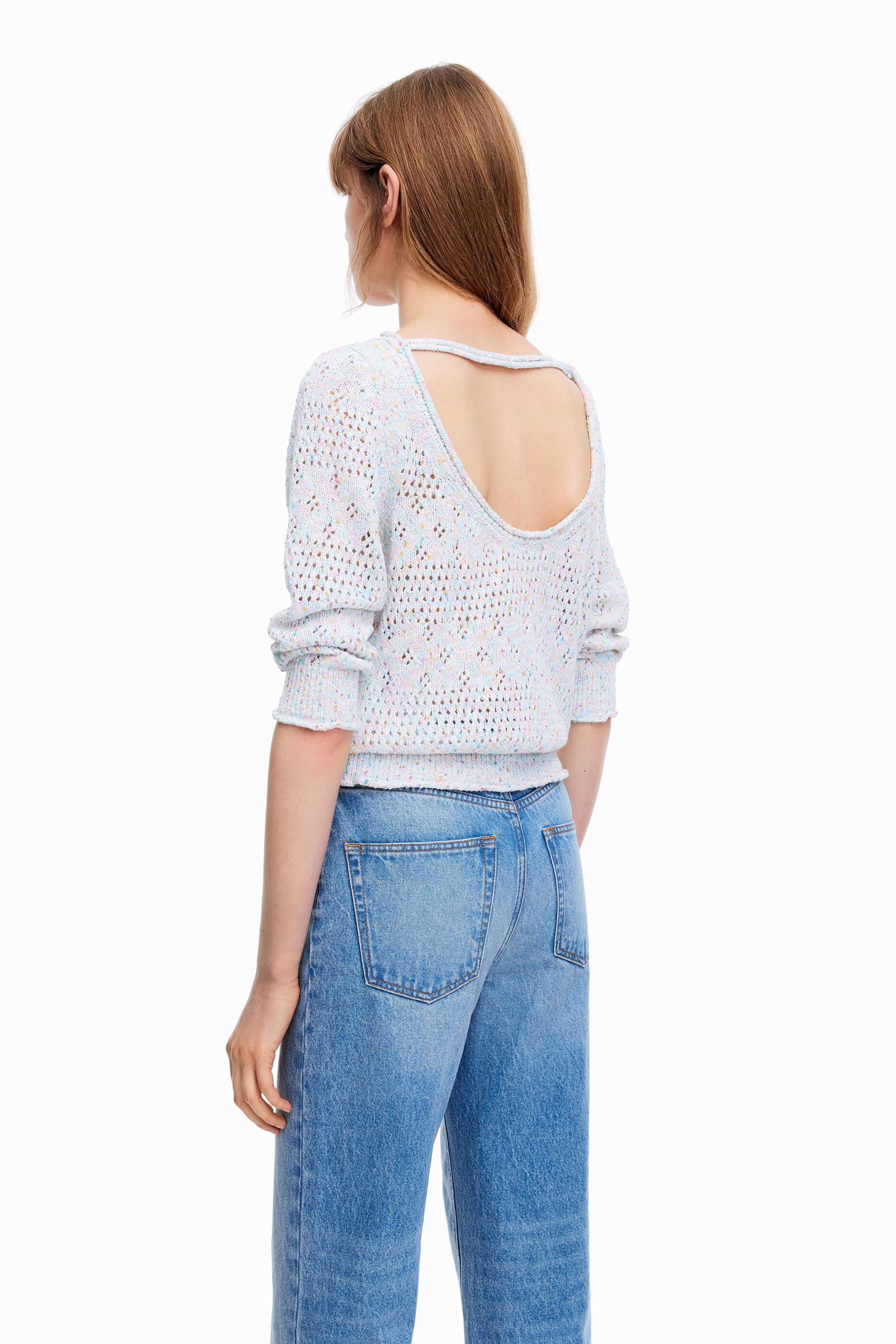ivory lace cardigan