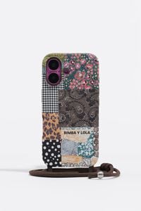 Patchwork iPhone 16 rigid case