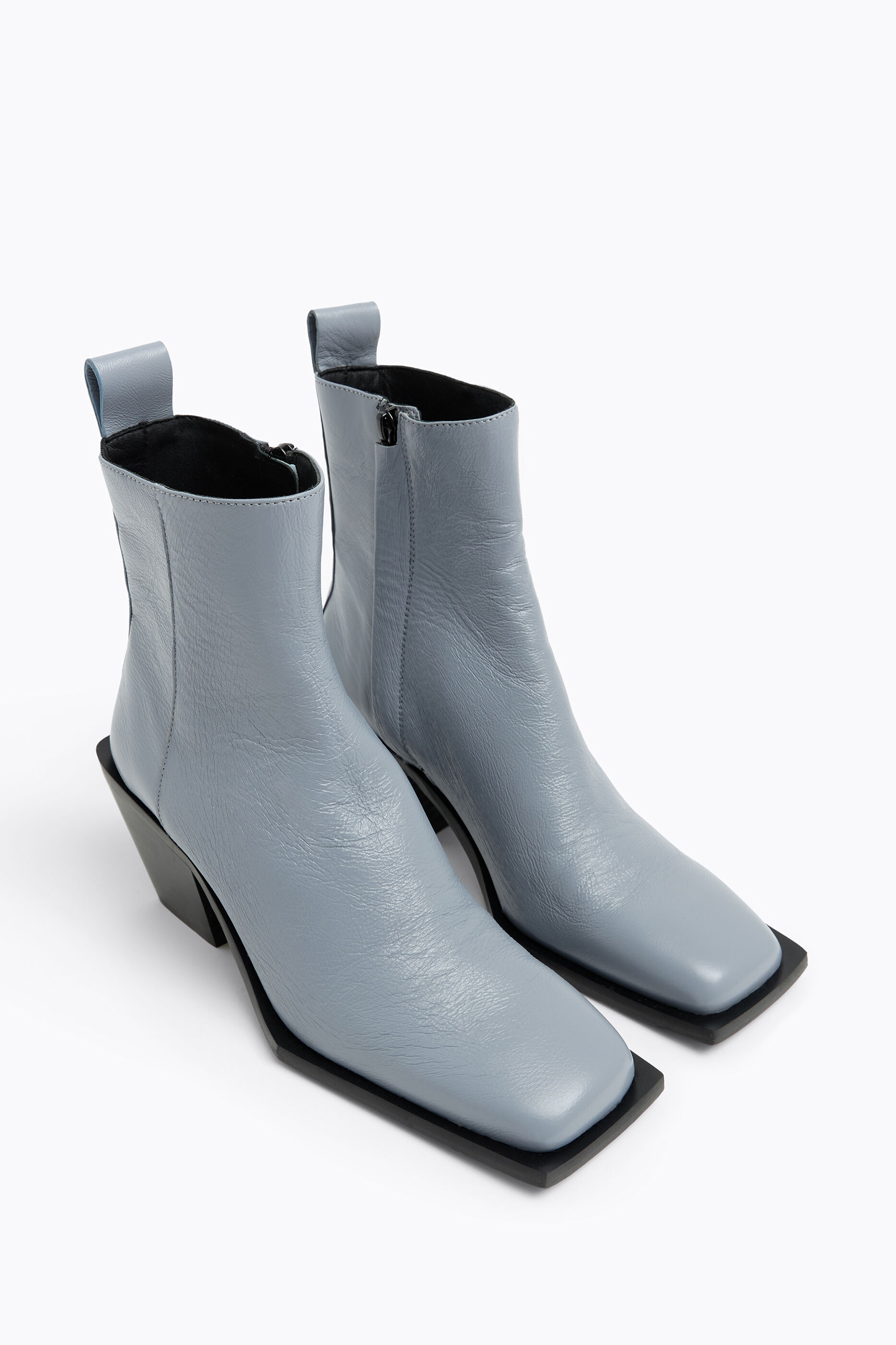 pier one ankle boot grey