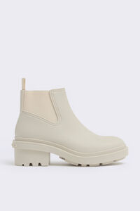 Botte de pluie blanc cass&eacute;