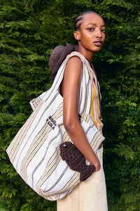 Bolso shopper maxi lino lima