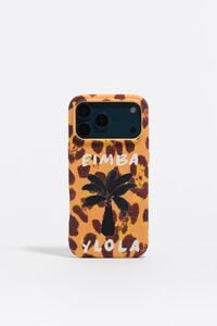 iPhone 17 PRO yellow palm tree rigid case