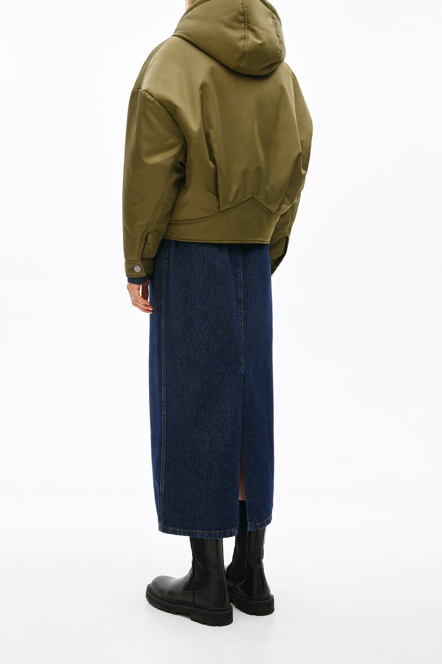 nylon bomber jacket womens