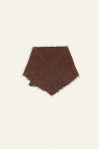 Orange wool bandana