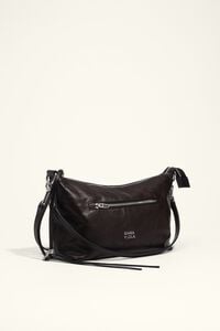 Bolso Madrid mediano piel marr&oacute;n oscuro