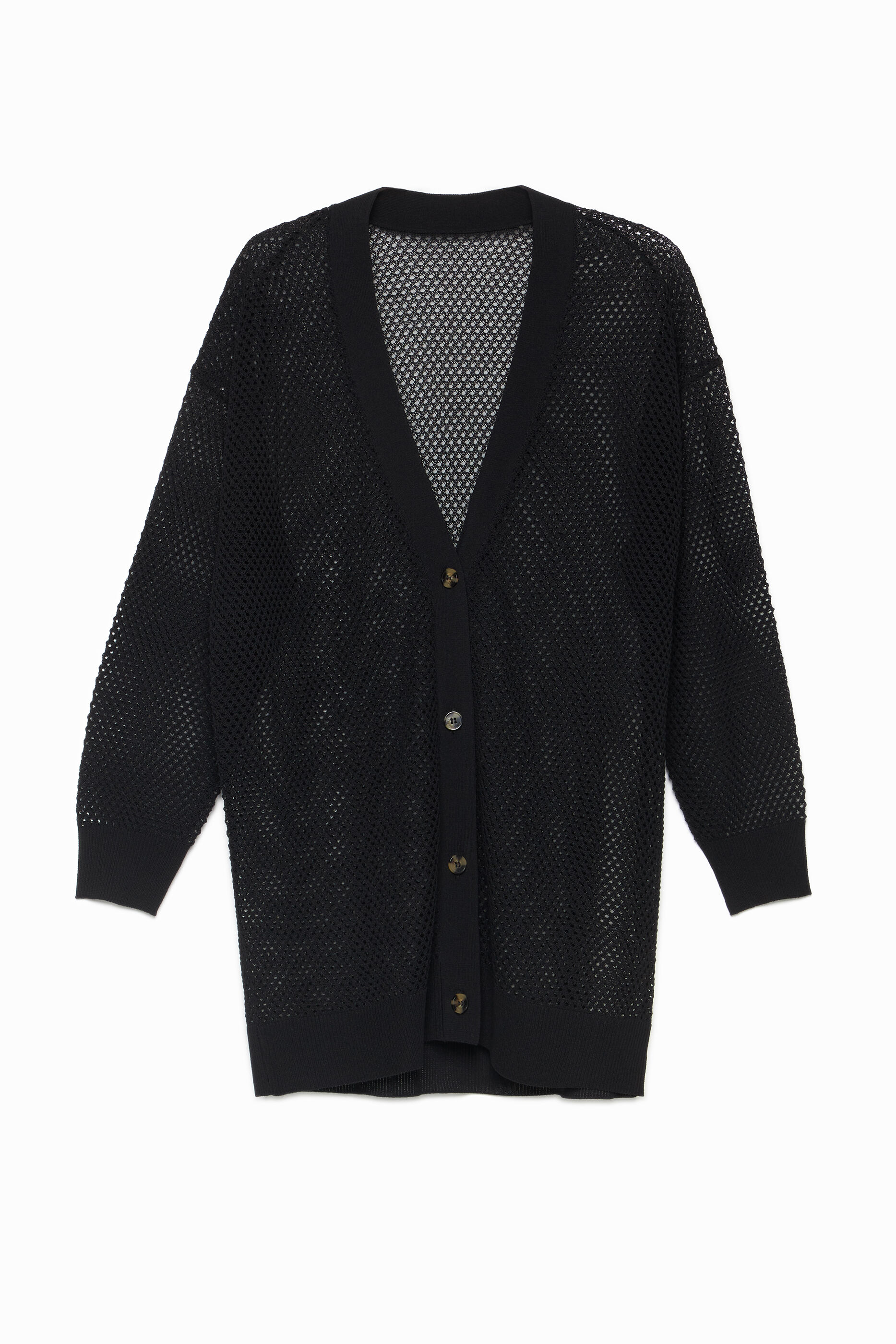 oversized black cardigans