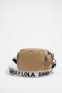 Bimba Y Lola Medium Anthracite Nylon Shoulder Bag – Balilene