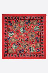 Chal lana flores estilo mosaico