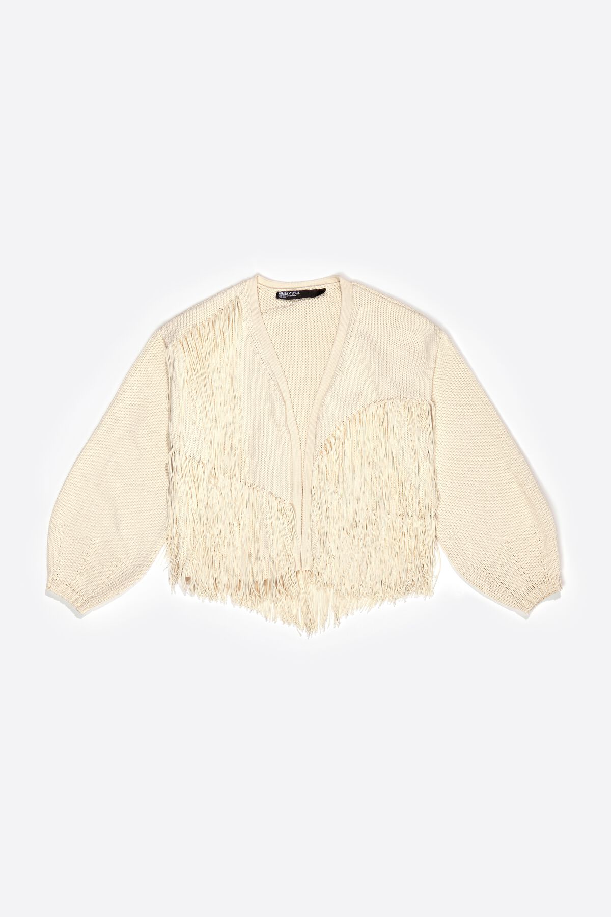 Cardigan Ivoire Collection BM - Taille M - Manches Longues - Laine Acrylique - Occasion Très Bon état