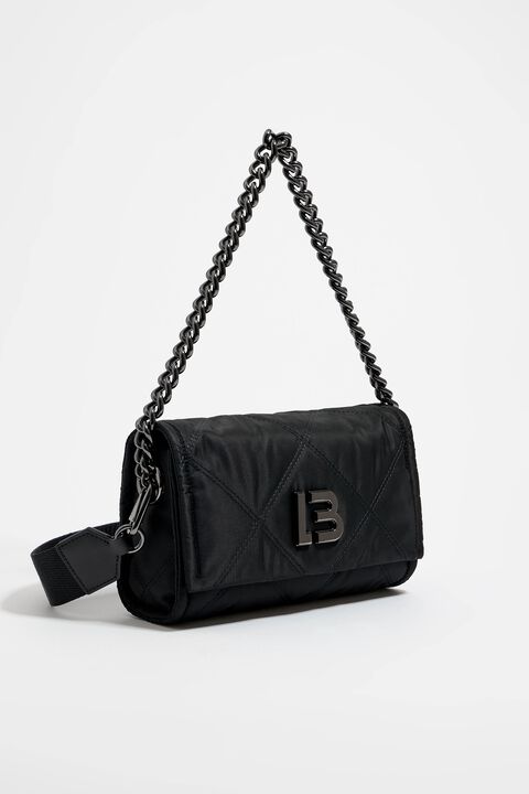 S black flap bag