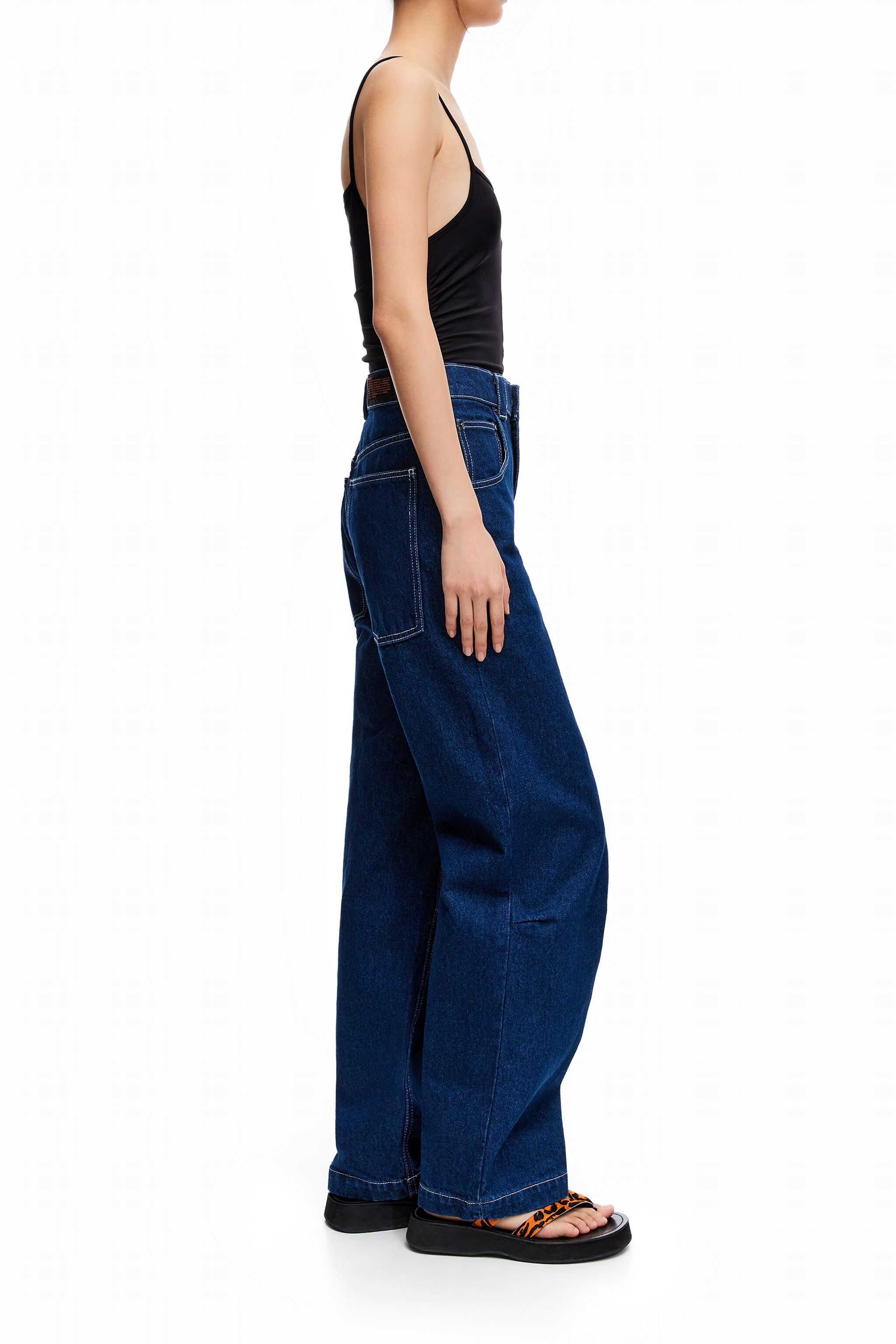 LOOSE - Blue loose jeans