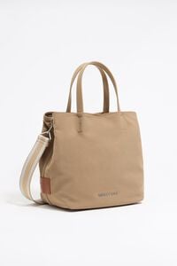 Bolso Chihuahua grande gabardina camel