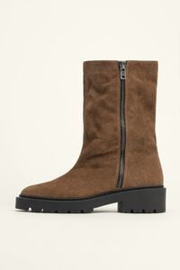 Bota croute couro