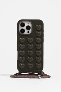 Dark green shiny silicone case for iPhone 17 PRO MAX
