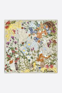 Wild pointillism scarf