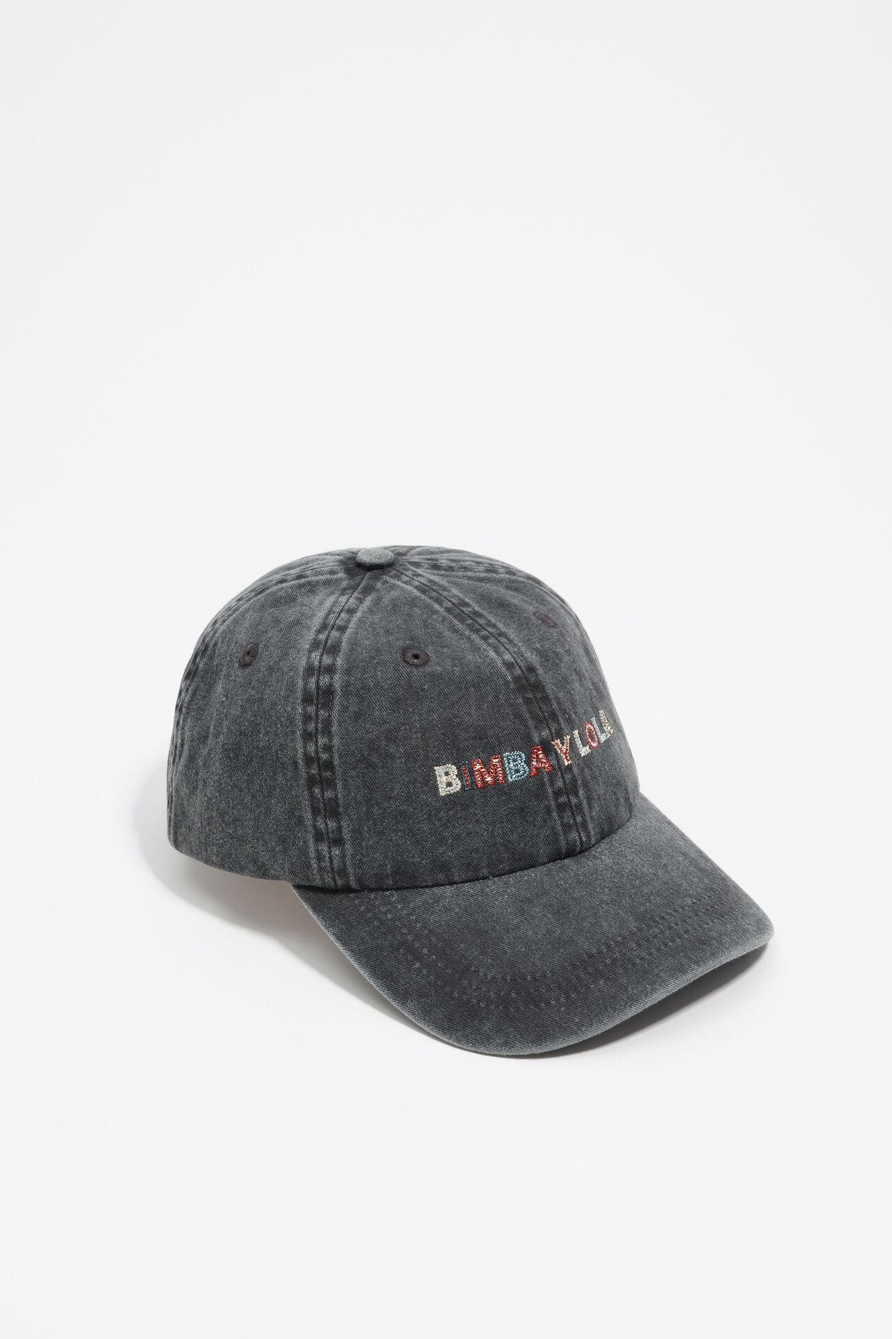 NEW LOLA HATS women\'s snap cap in black/grey Lola Hats | The RealReal main image 2