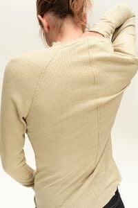 Camiseta ragl&aacute;n canal&eacute; menta claro