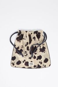 Pony scarf Pouch bag