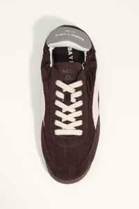 Deportiva 13 06 serraje nylon vino