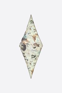 Watercolor animals diamond scarf