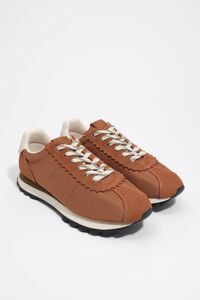 Burnt orange 13 18 retro sneaker