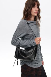 Bolso Madrid mediano piel negro