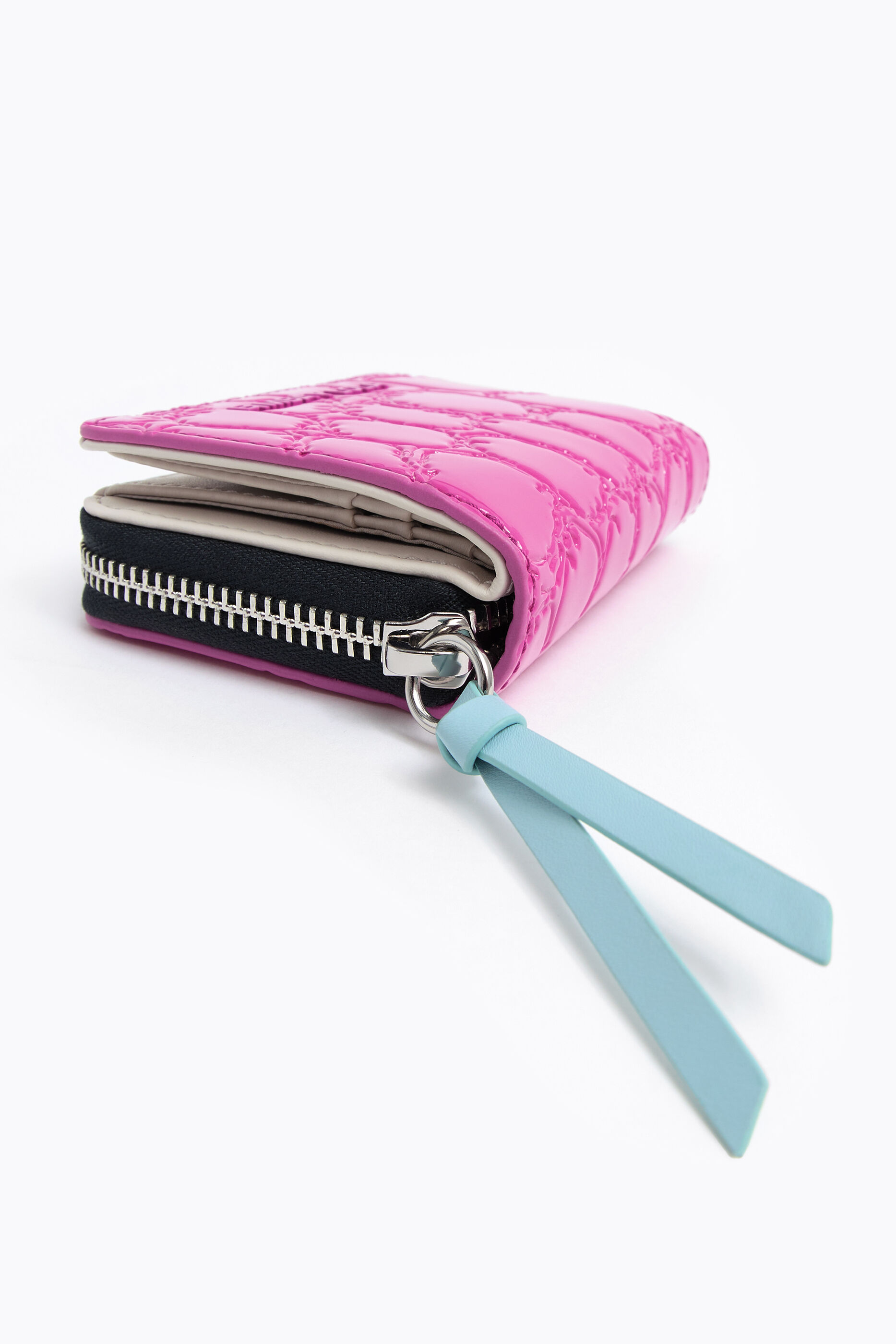 bubblegum pink purse