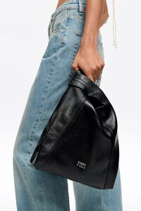Sac Paper moyen cuir noir