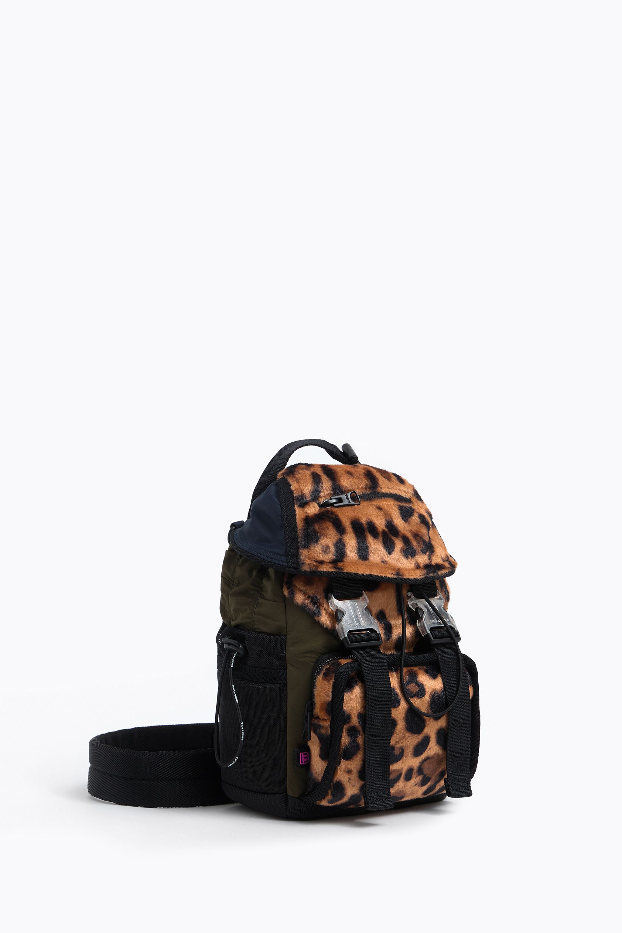 animal print backpack