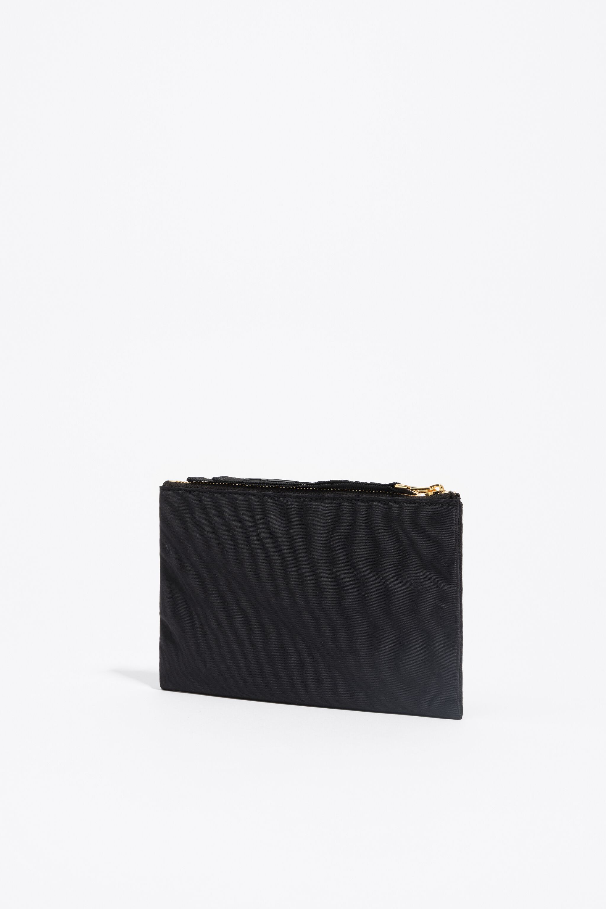 Black nylon Pocket purse