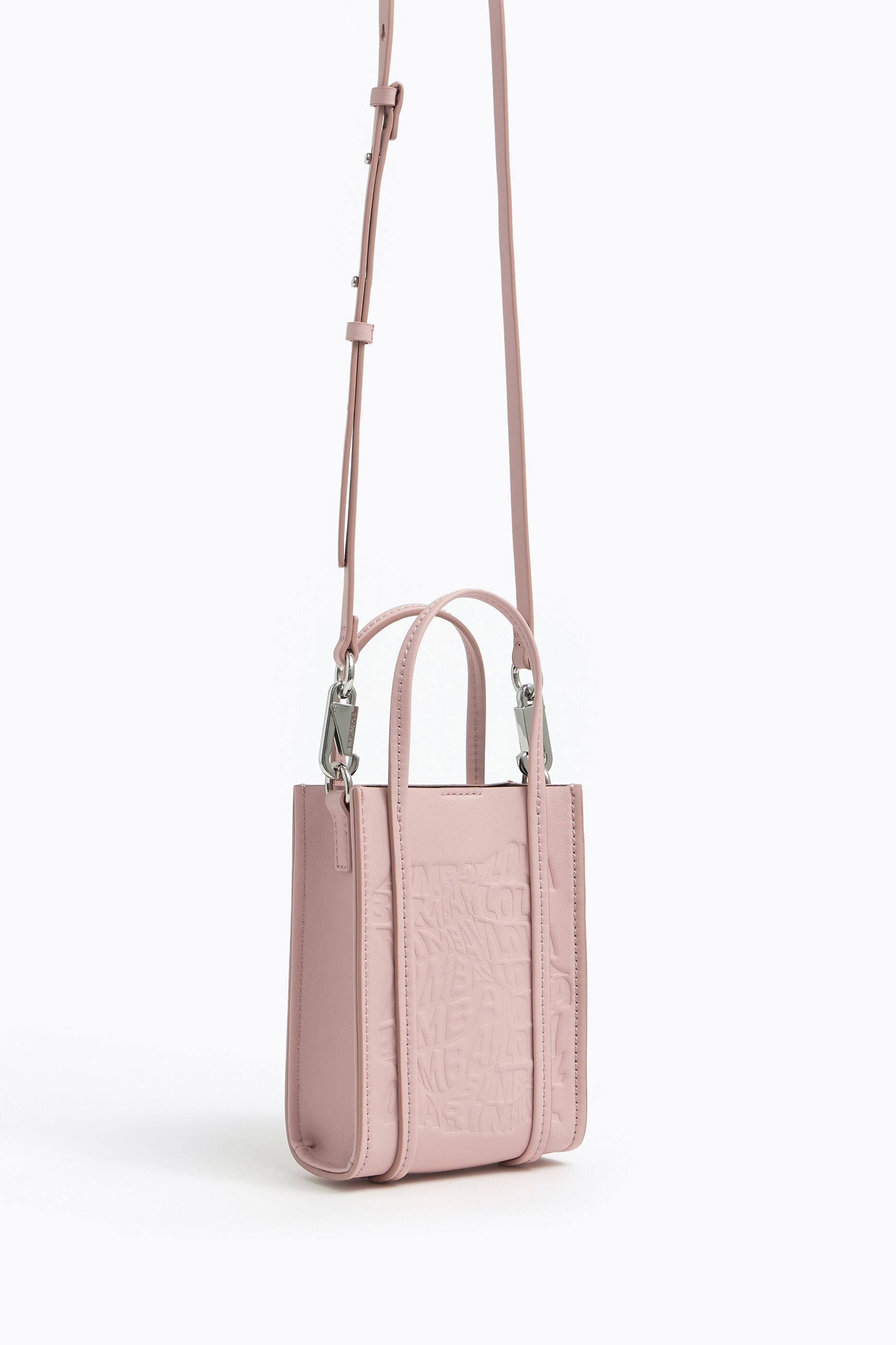 light pink tote